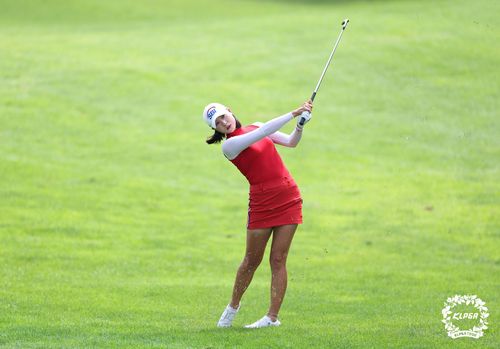 문정민의 경기 모습. [KLPGA 투어 제공. 재판매 및 DB 금지]