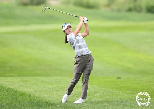 고지우의 아이언샷.[KLPGA 제공. 재판매 및 DB 금지]