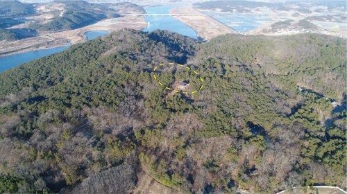 부여 부소산성 전경[문화재청 제공. 재판매 및 DB 금지]