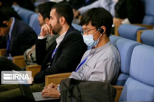 현지 언론에 찍힌 특파원[이란 국영 IRNA 통신 제공. 재판매 및 DB 금지]