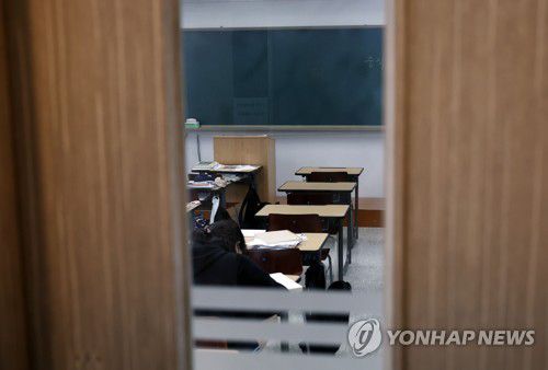 교실[연합뉴스 자료사진] ※ 이 사진은 기사 내용과 직접적인 관련이 없습니다.