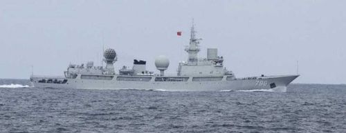 중국군 정보수집함[일본 방위성 통합막료감부 제공, 재판매 및 DB 금지]