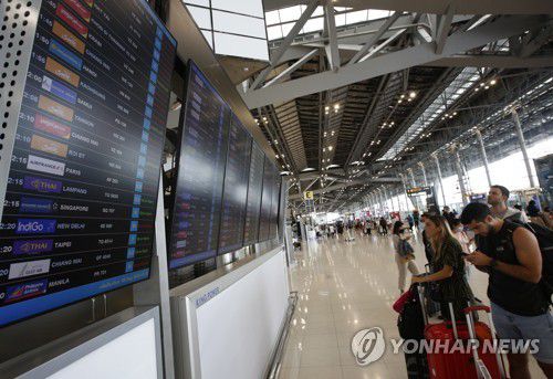 방콕 수완나품 공항[EPA 연합뉴스 자료사진. 재판매 및 DB 금지]