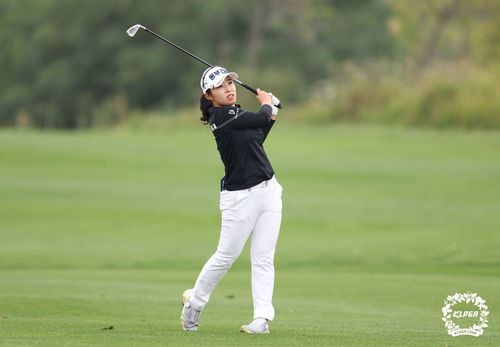 김수지의 최종 라운드 경기 모습[KLPGA 제공. 재판매 및 DB 금지]