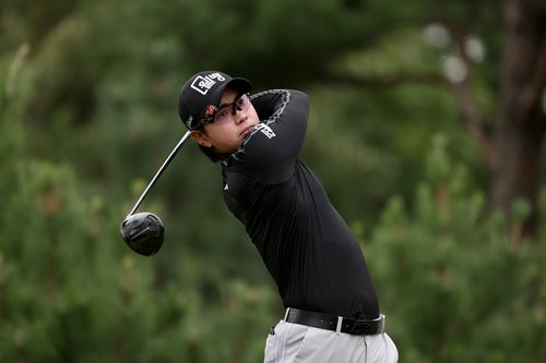 이형준의 드라이버 티샷.[KPGA 제공. 재판매 및 DB 금지]