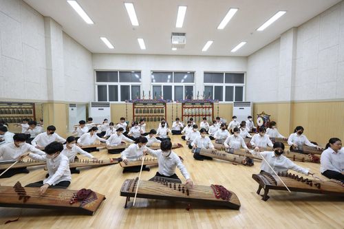 부산대 국악학과 연습장면[국립부산국악원 제공. 재판매 및 DB 금지]