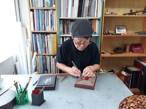 국가무형문화재 나전장 보유자로 인정 예고된 최상훈 씨[문화재청 제공. 재판매 및 DB 금지]