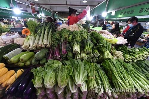 중국 난닝의 한 시장[신화=연합뉴스 자료사진]