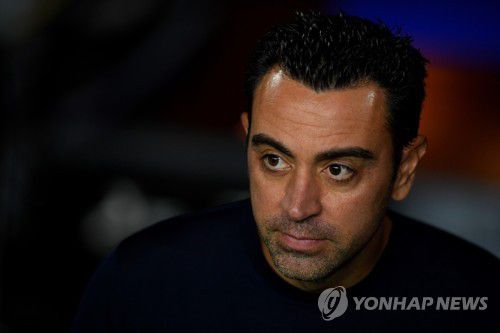 사비 에르난데스 바르셀로나 감독[AFP=연합뉴스]