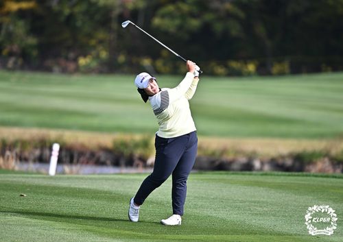 나희원의 경기 모습. [KLPGA 투어 제공. 재판매 및 DB 금지]