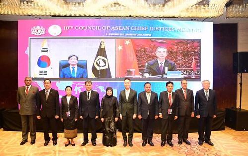 아세안 플러스 대법원장회의[대법원 제공. 재판매 및 DB 금지]