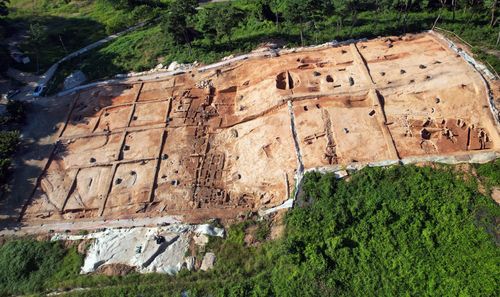 화지산 유적 발굴조사 현장[부여군 제공. 재판매 및 DB 금지]