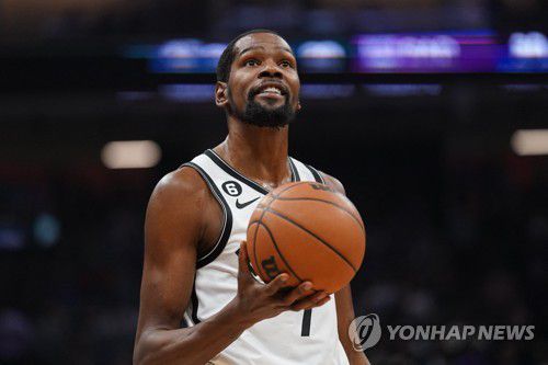 분전한 케빈 듀랜트[USA TODAY Sports=연합뉴스]