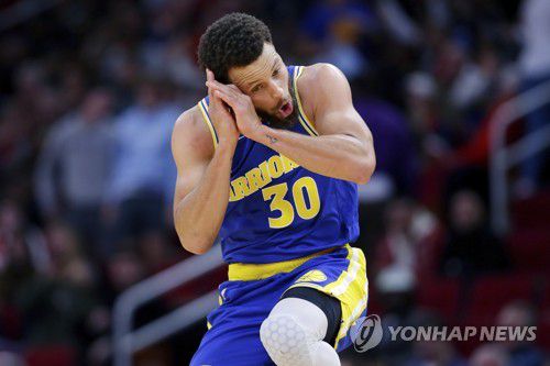 골든스테이트의 스테픈 커리[AP=연합뉴스]