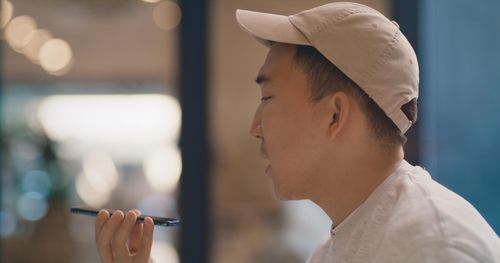 목소리를 녹음 중인 삼성전자 DS부문 임직원의 모습[삼성전자 제공. 재판매 및 DB 금지]