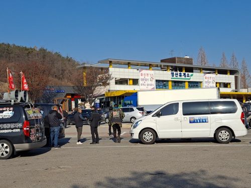 화물차량 운송보호 기동단속팀[경찰청 제공. 재판매 및 DB 금지]