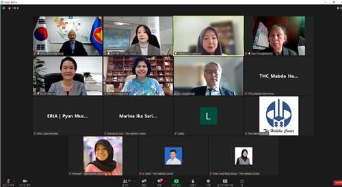 한국의 대 아세안 정책 특별 화상세미나[주아세안 대한민국 대표부 제공. 재판매 및 DB 금지]