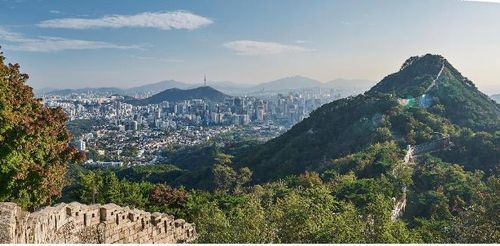 한양도성 백악산 구간[서울시 제공]