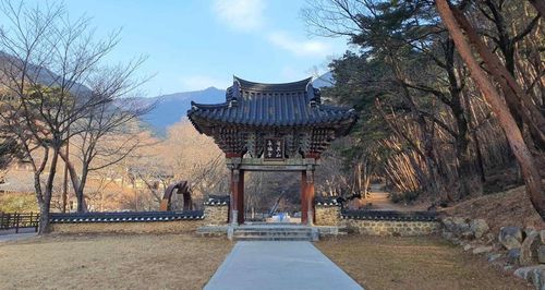 구례 천은사 일주문[문화재청 제공. 재판매 및 DB 금지]