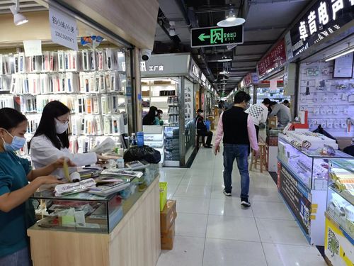 한산한 선전 화창베이 전자상가 모습[독자 제공]