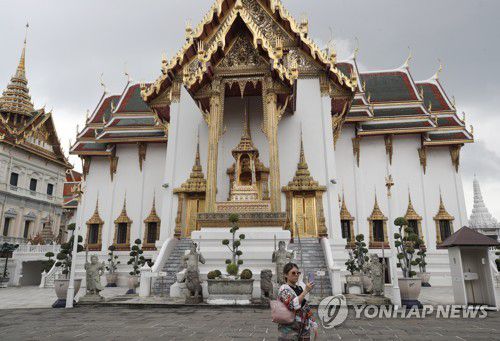 태국 방문한 외국 관광객[EPA 연합뉴스 자료사진. 재판매 및 DB 금지]
