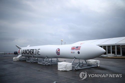 항공기로 인공위성 발사…보잉 747 밑에 장착되는 로켓 '론처원'[로이터 연합뉴스. 재판매 및 DB 금지]