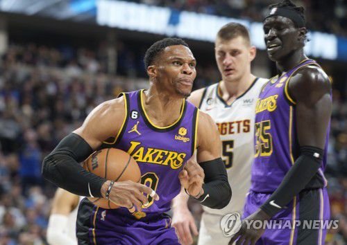 러셀 웨스트브룩[AP=연합뉴스]