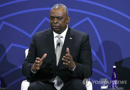 로이드 오스틴 미국 국방장관[AFP 연합뉴스 자료사진. 재판매 및 DB 금지]