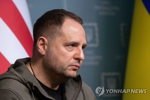 안드리 예르마크 우크라이나 대통령실 실장[UPI 연합뉴스 자료사진. 재판매 및 DB 금지]