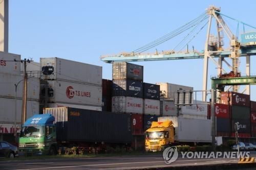 대만 북부의 지룽항[연합뉴스 자료사진]