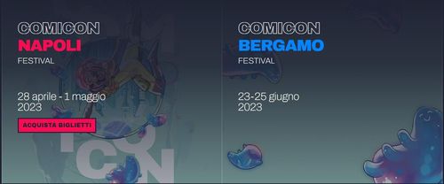 이탈리아 나폴리 코믹콘 포스터[홈페이지 갈무리. 재판매 및 DB 금지]