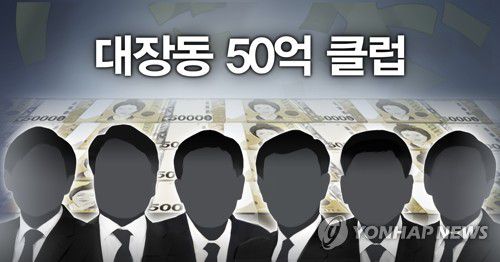 대장동 '50억 클럽' (PG)[홍소영 제작] 일러스트