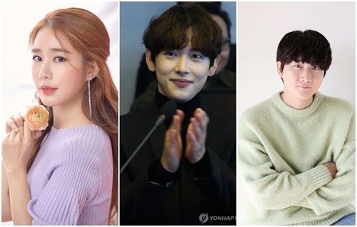 왼쪽부터 배우 유인나·임시완·코미디언 이용진[연합뉴스 자료사진]