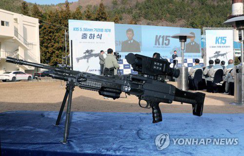 SNT모티브, K15 출하식 개최[연합뉴스 자료사진]