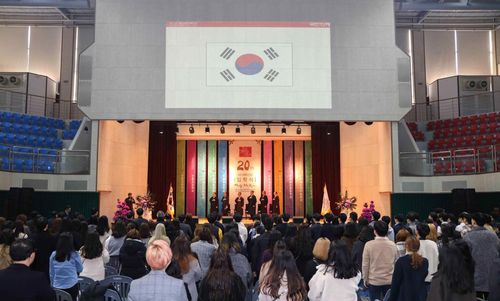 2019년도 입학식 모습 [한국전통문화대 제공. 재판매 및 DB 금지]