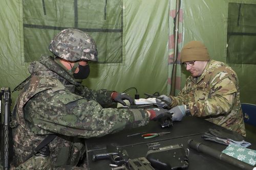 한미 연합 군수지원훈련[육군 제공. 재판매 및 DB 금지]