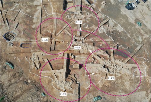 2호분의 모습 [문화재청 제공. 재판매 및 DB 금지]