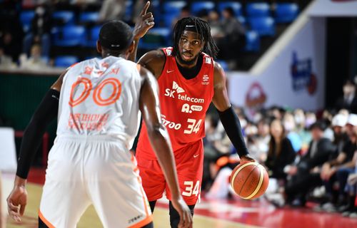 SK의 자밀 워니[KBL 제공. 재판매 및 DB금지]