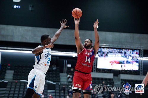 EASL에서 활약한 인삼공사 오마리 스펠맨(14번)[EASL 제공. 재판매 및 DB 금지]