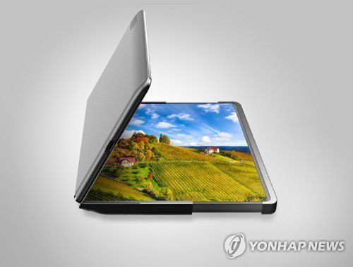 삼성디스플레이가 'CES 2023'서 선보인 '플렉스 하이브리드'[삼성디스플레이 제공. 재판매 및 DB 금지] photo@yna.co.kr