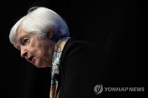 옐런 미국 재무부 장관[AFP 연합뉴스 자료사진. 재판매 및 DB 금지]