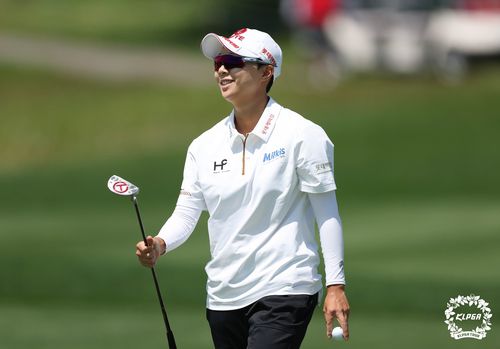 3번 홀에서 파 세이브한 김효주[KLPGA 제공. 재판매 및 DB 금지]
