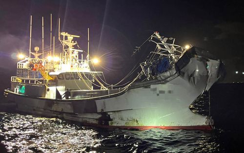 C 호 파손[경남 통영해양경찰서 제공. 재판매 및 DB 금지]