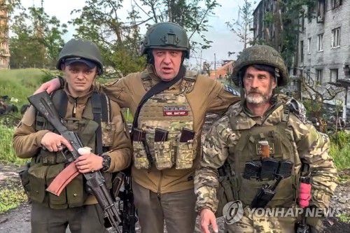 예브게니 프리고진 바그너그룹 수장[타스 연합뉴스 자료사진. 재판매 및 DB 금지]