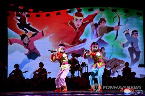 북한, '조선소년단' 창립 77주년 종합공연(평양 조선중앙통신=연합뉴스) 북한은 '조선소년단' 창립 77주년을 기념하여 지난 6일 만경대학생소년궁전에서 종합공연이 진행됐다고 조선중앙통신이 7일 보도했다. 2023.6.7      [국내에서만 사용가능. 재배포 금지. For Use Only in the Republic of Korea. No Redistribution] nkphoto@yna.co.kr