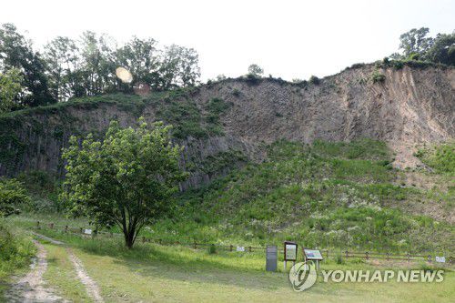 포항 달전리 주상절리[촬영 손대성]