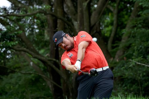 티샷하는 정찬민[KPGA 제공. 재판매 및 DB 금지]