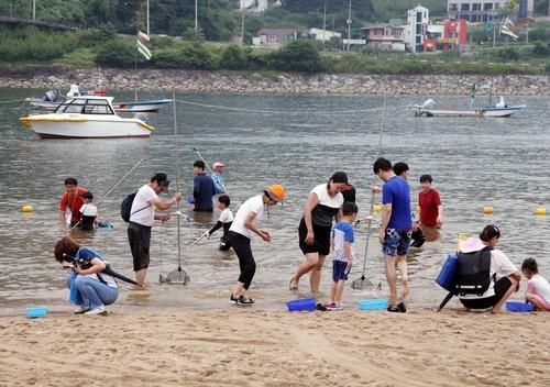 재첩축제[경남 하동군 제공. 재판매 및 DB 금지]