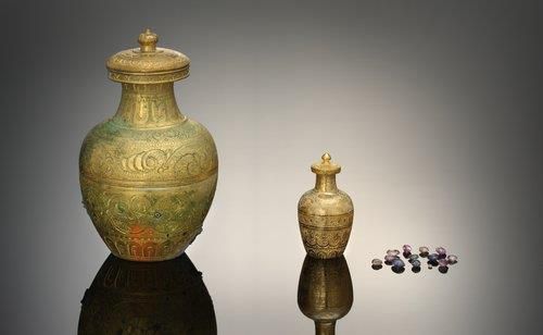 국보 지정된 '미륵사지 서탑 출토 사리장엄구'[문화재청 제공. 재판매 및 DB 금지]