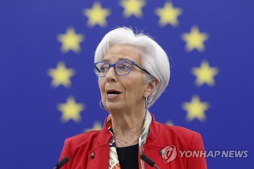 크리스틴 라가르드 ECB 총재[AP 연합뉴스 자료사진]
